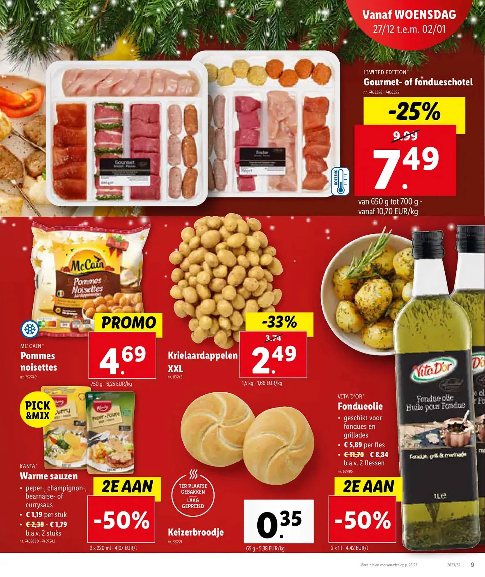 Lidl Folder van 27 december tot 2 januari 2024 - folder pagina 9