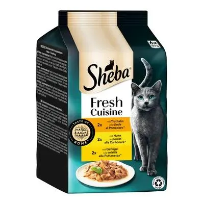 Sheba Fresh Cuisine Taste of Rome 6 x 50 g pour chat