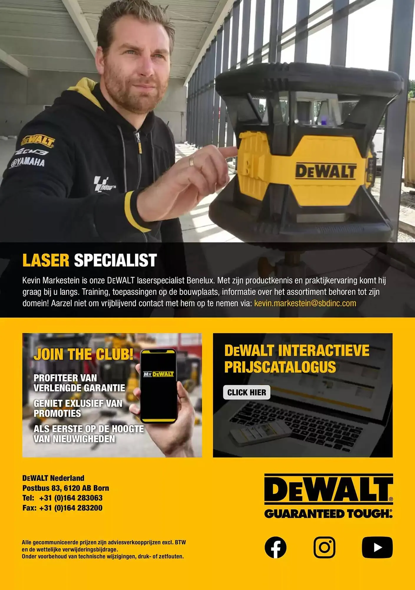 DeWALT folder van 17 januari tot 31 maart 2025 - folder pagina 32