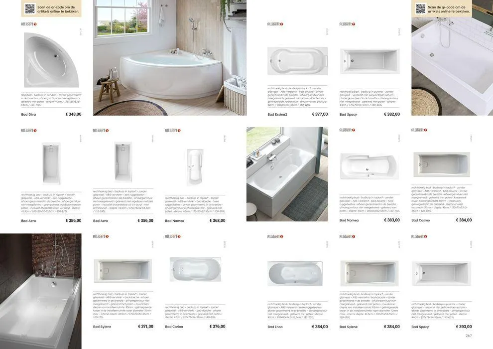 Badkamercatalogus van 10 juli tot 31 december 2024 - folder pagina 134