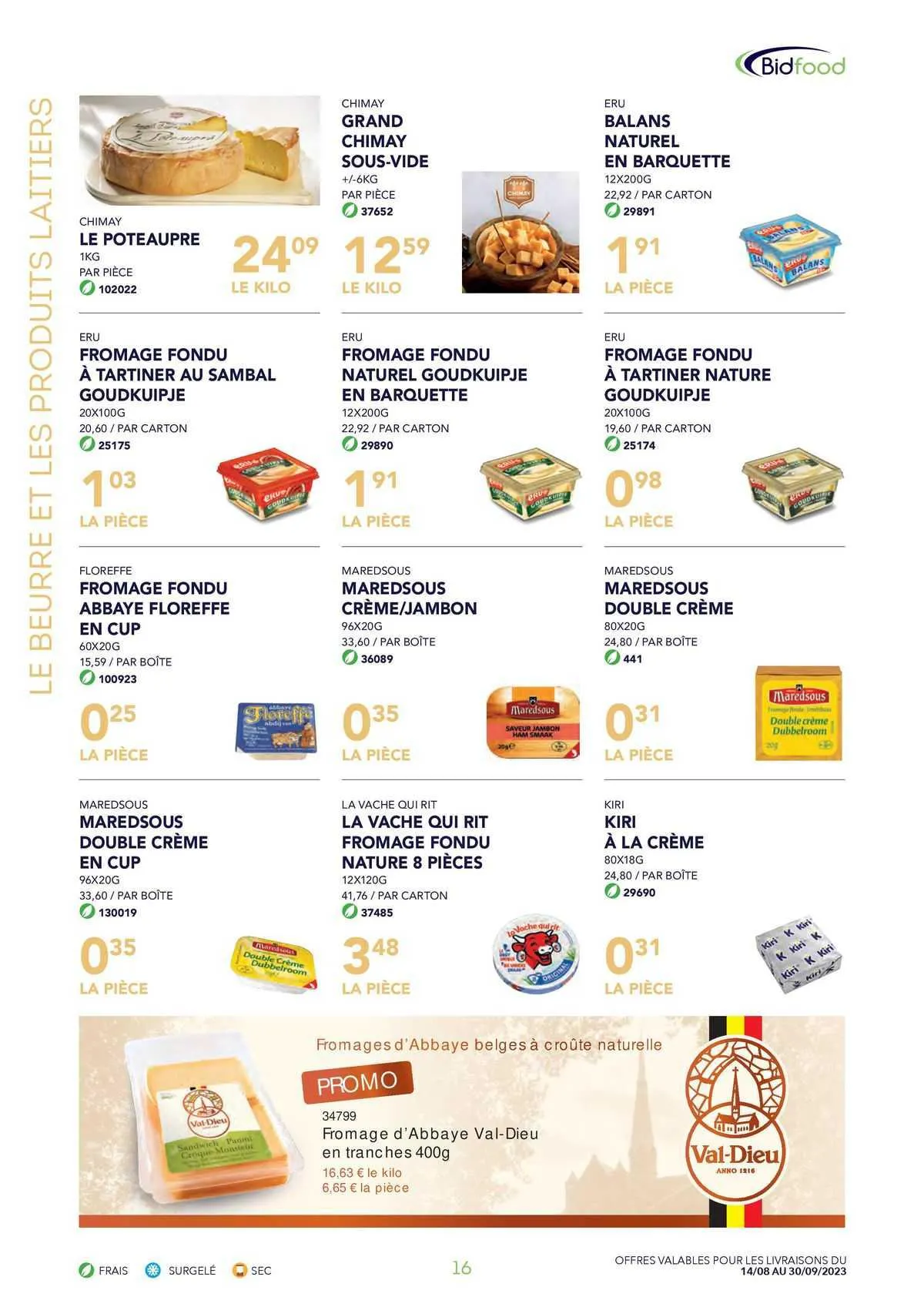 Bidfood Folder van 28 september tot 30 september 2023 - folder pagina 13