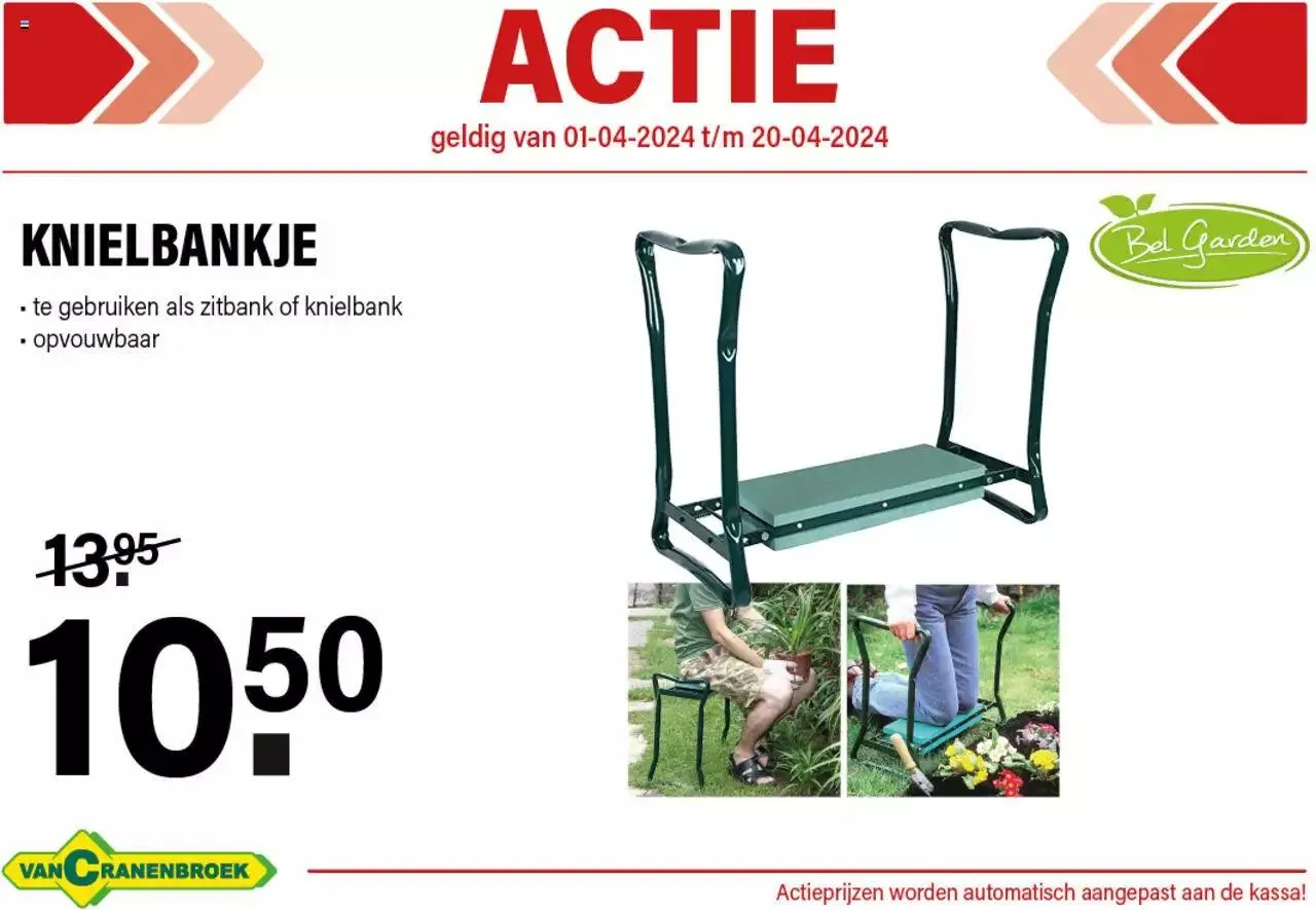 Van Cranenbroek folder / publicité van 20 april tot 7 april 2024 - folder pagina 9