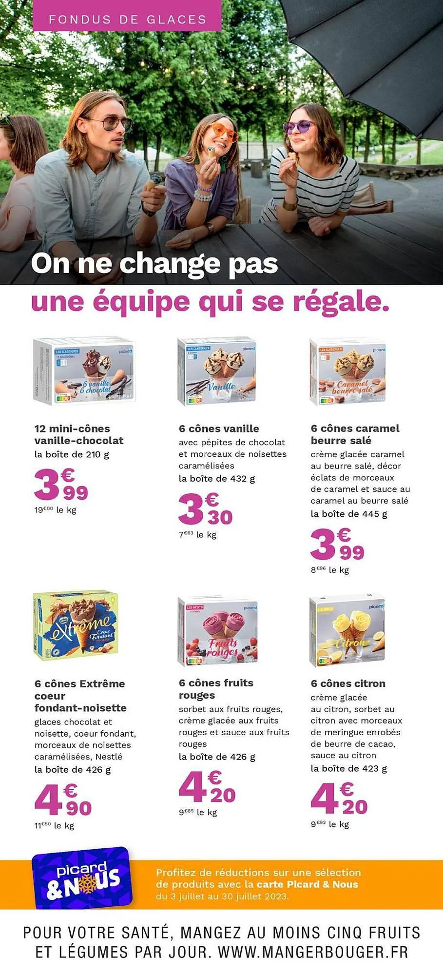 Picard folder van 3 juli tot 30 juli 2023 - folder pagina 2