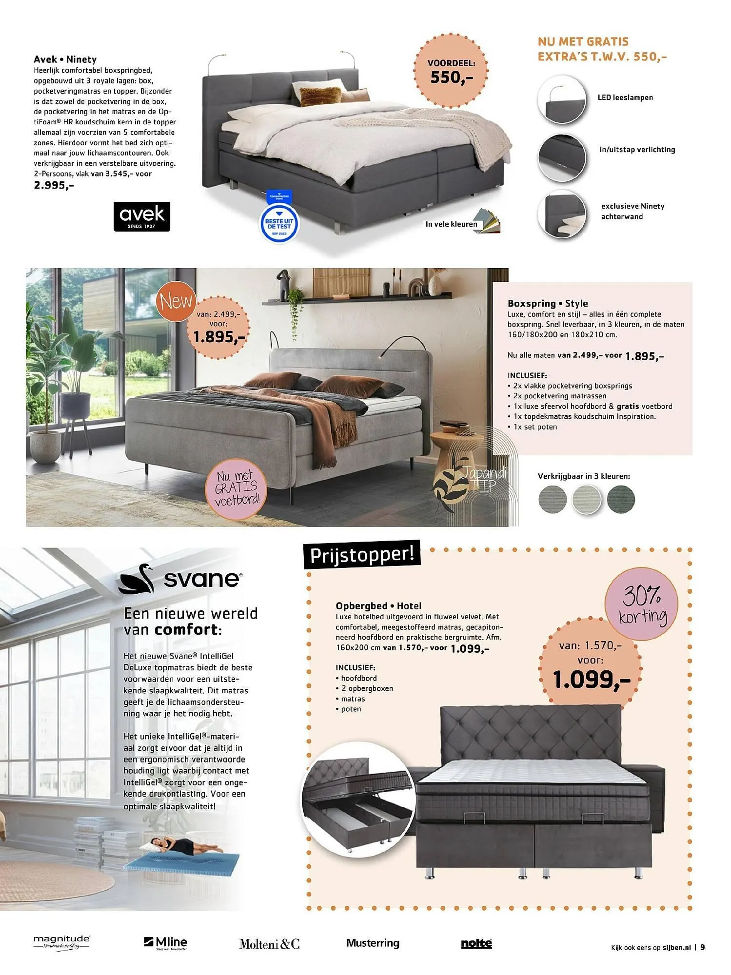 Sijben folder van 1 oktober tot 31 december 2025 - folder pagina 9