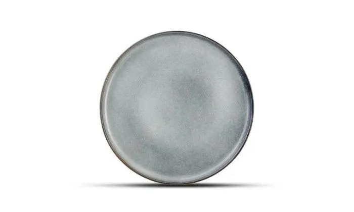 Plat bord 27 cm blauw Duna