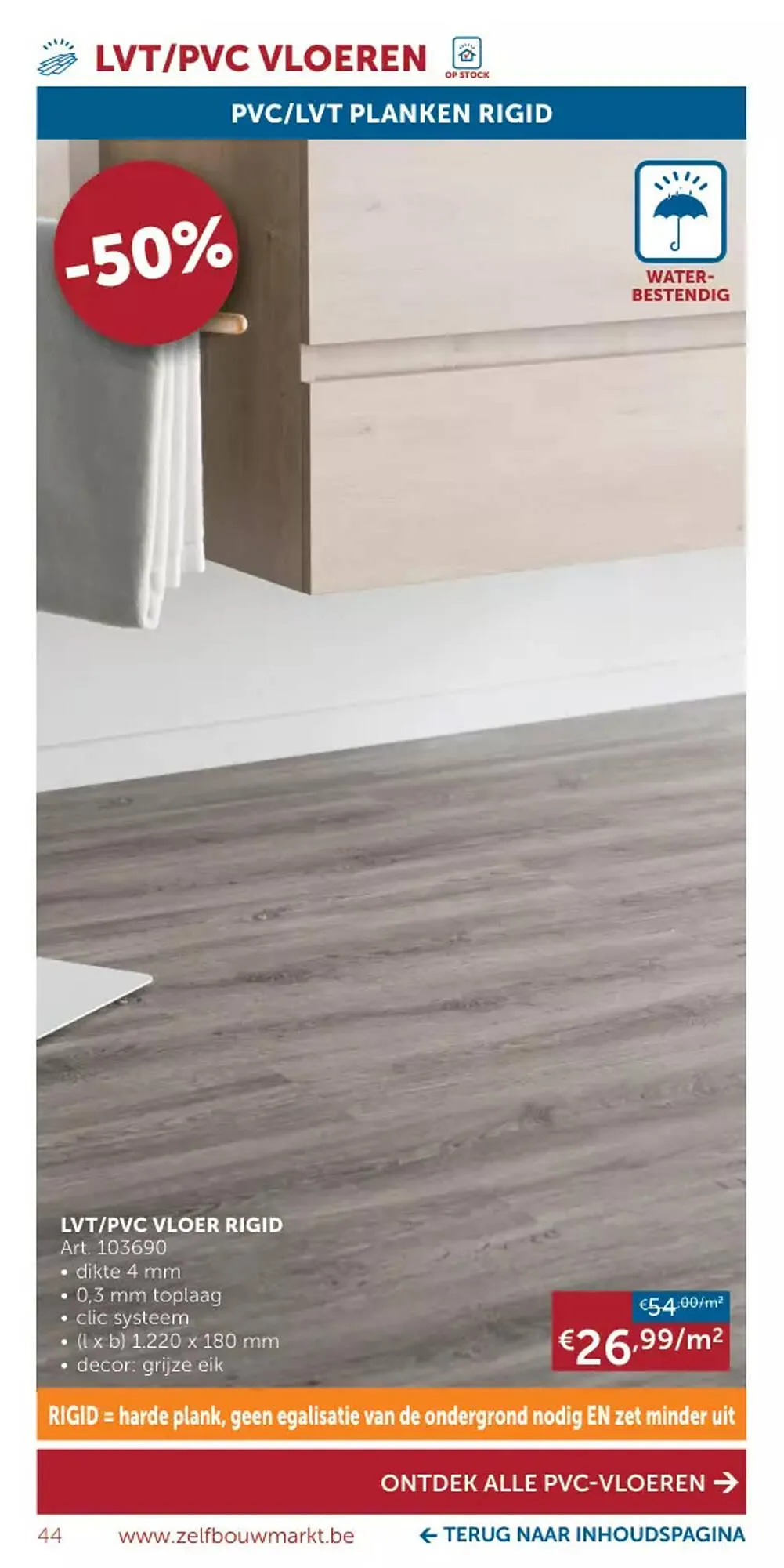 Zelfbouwmarkt folder van 15 augustus tot 18 september 2023 - folder pagina 44