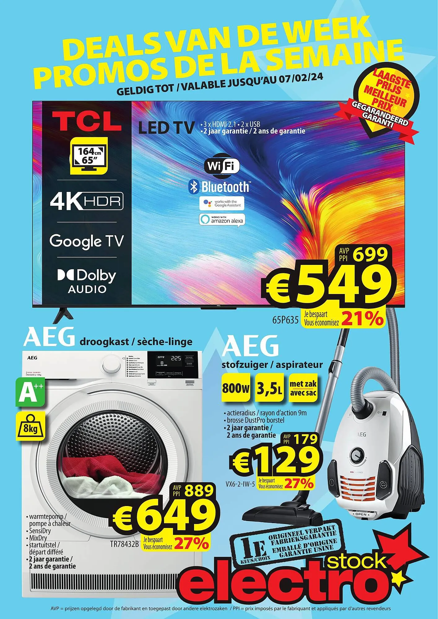 ElectroStock folder van 1 februari tot 7 februari 2024 - folder pagina
