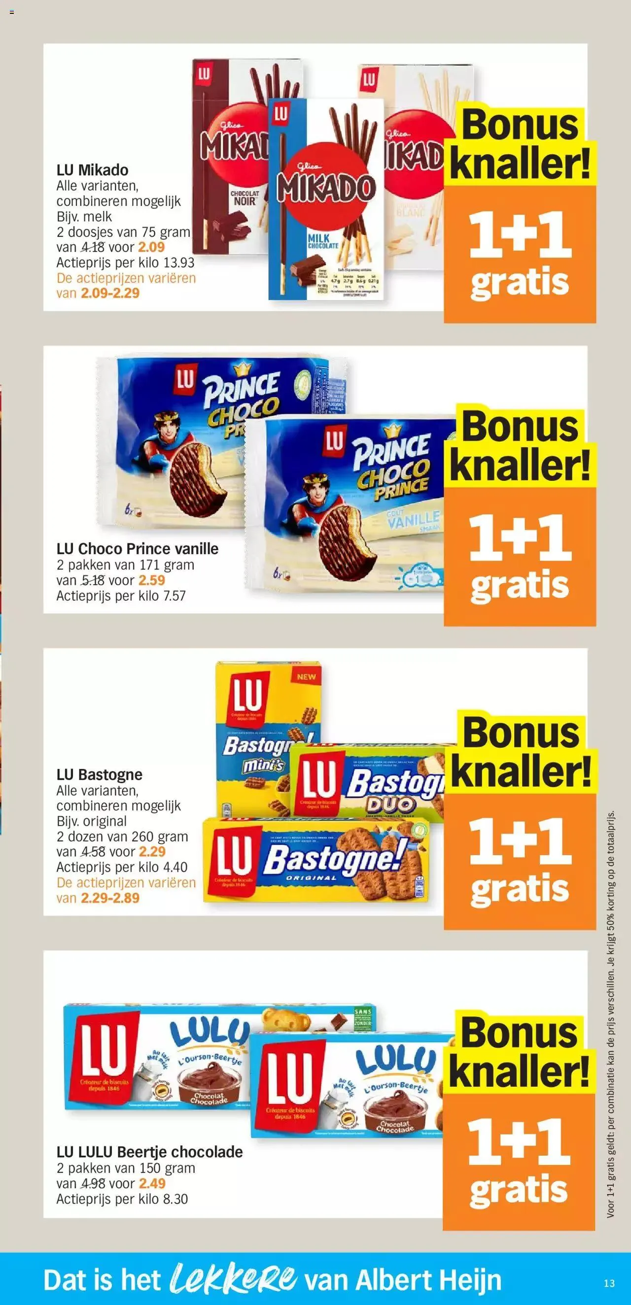 Albert Heijn folder week / de la semaine 37 van 17 september tot 31 december 2023 - folder pagina 13