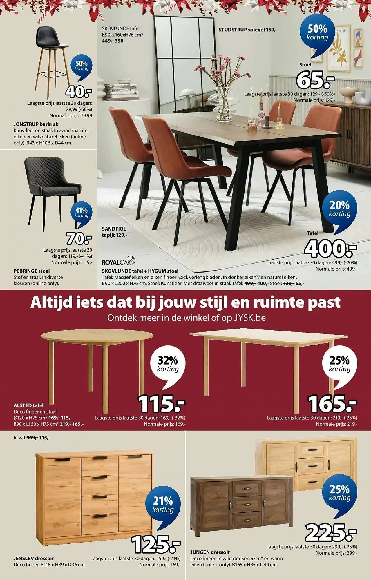 Jysk folder van 7 december tot 1 januari 2026 - folder pagina 6
