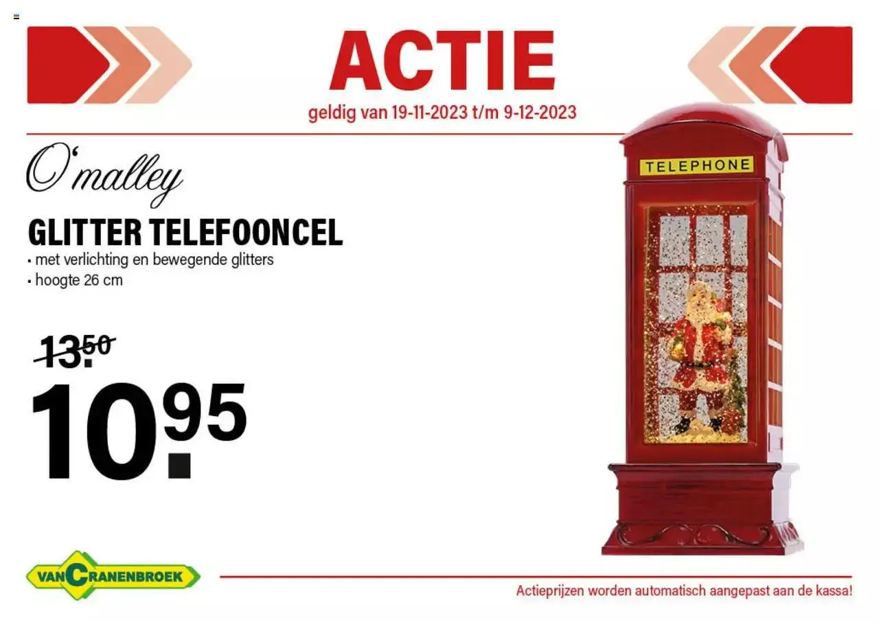 Van Cranenbroek folder / publicité van 9 december tot 31 december 2023 - folder pagina 17