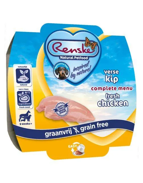 Renske Hond Vers Vlees Maaltijd 100 g - Hondenvoer