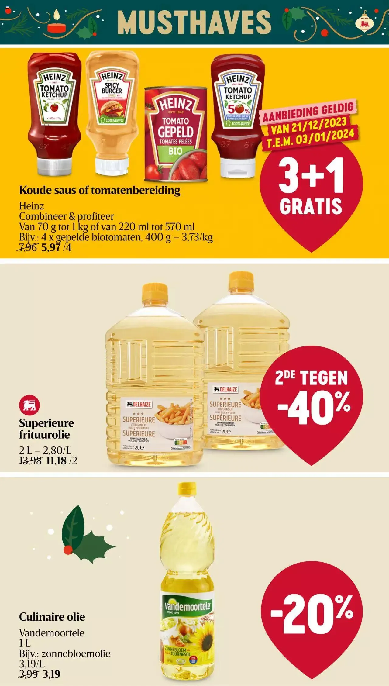 Delhaize folder week 51 van 27 december tot 23 december 2023 - folder pagina 32