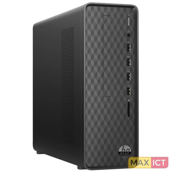 HP Slim Desktop S01-aF2100nd Intel® Celeron® J4025 8 GB DDR4-SDRAM 256 GB SSD Windows 11 Home Mini Tower PC Zwart