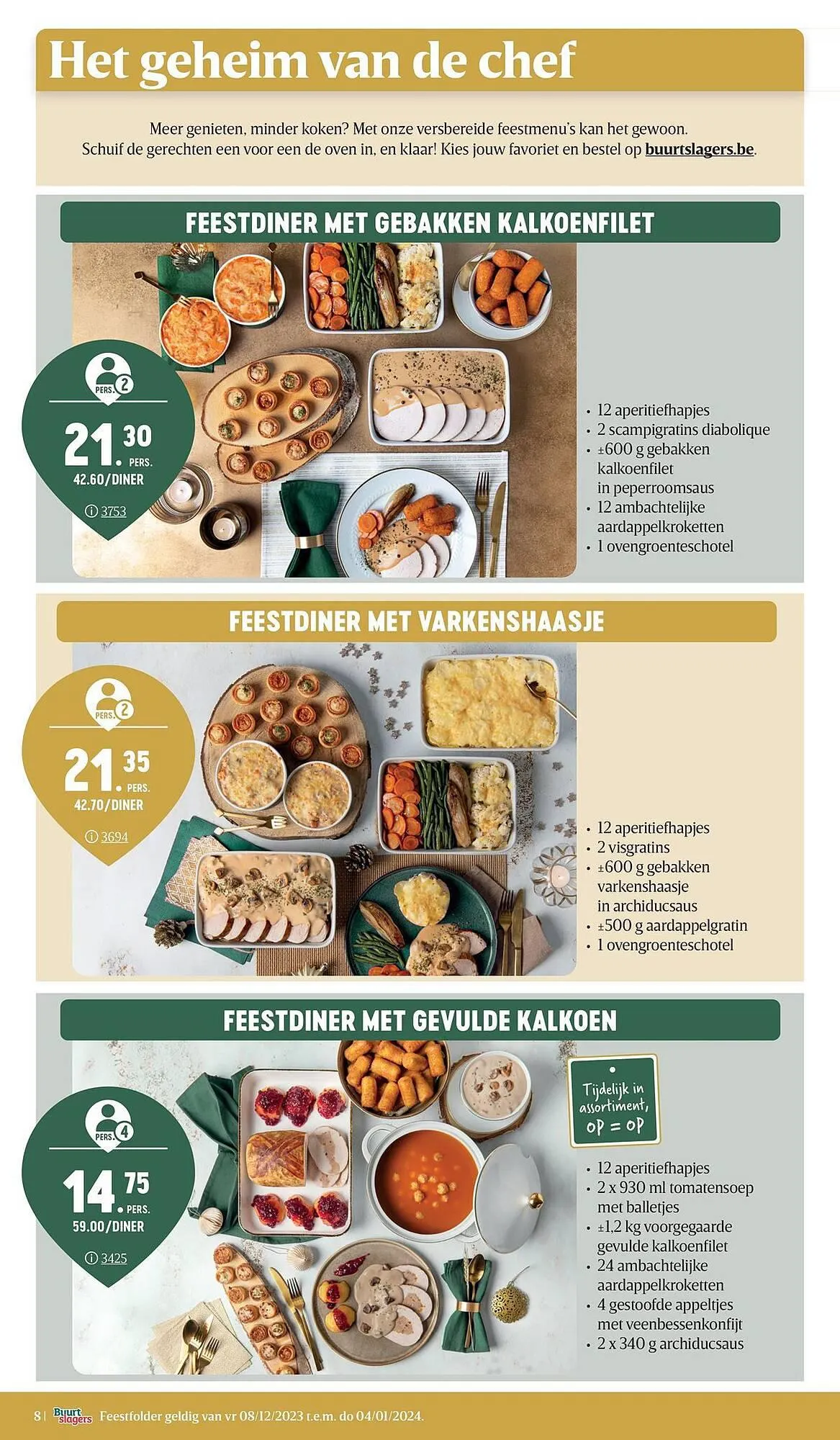 Buurtslagers folder van 23 november tot 4 januari 2024 - folder pagina 8