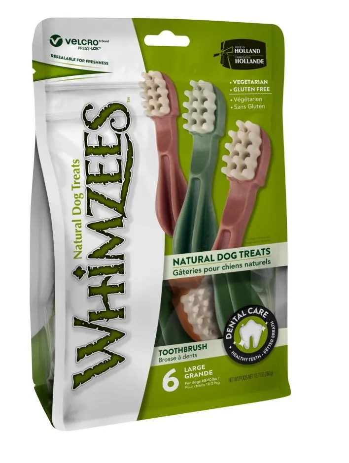 WHIMZEES TANDENBORSTEL STAR 6ST - L -14,5CM