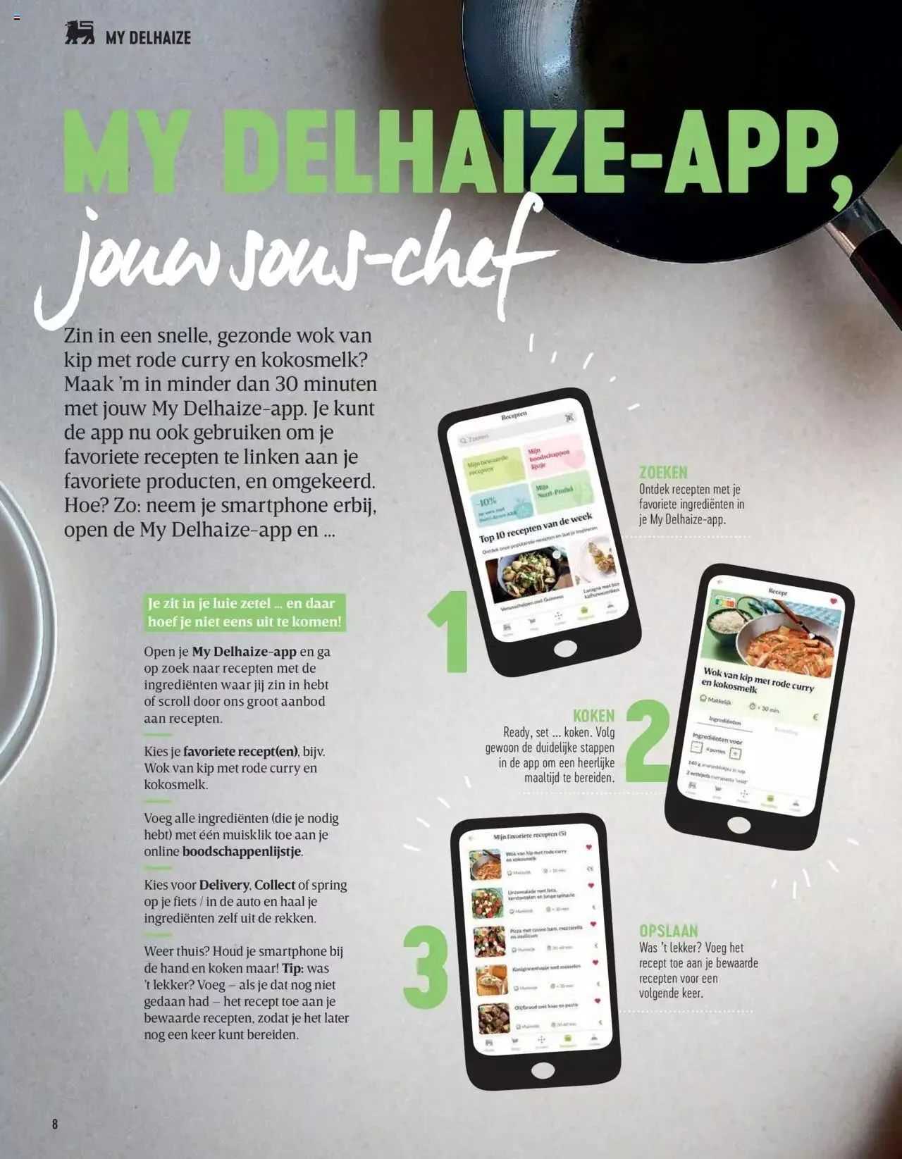 Delhaize Magazine N°69 NL van 31 mei tot 31 december 2023 - folder pagina 8