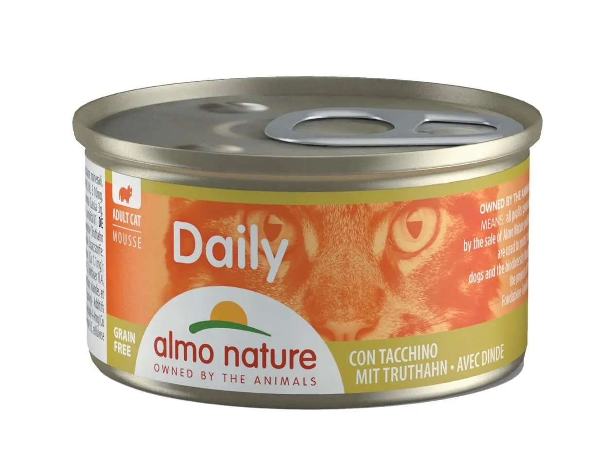 Daily Cats 85g - Mousse met kalkoen