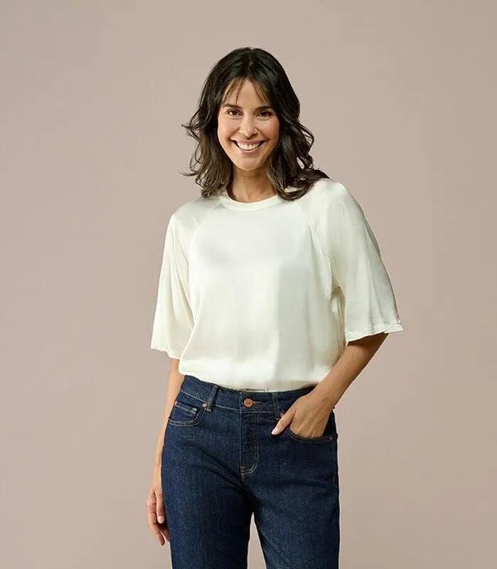Caroline Tensen Roblin Top Off White