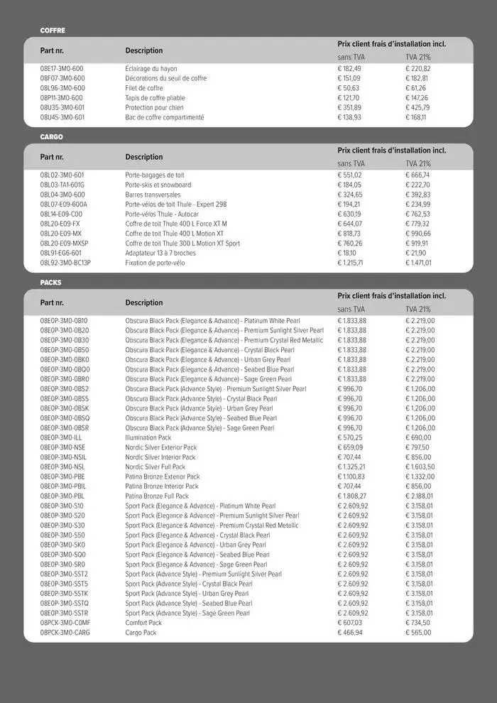 Accessoires HR-V van 12 februari tot 12 februari 2026 - folder pagina 3