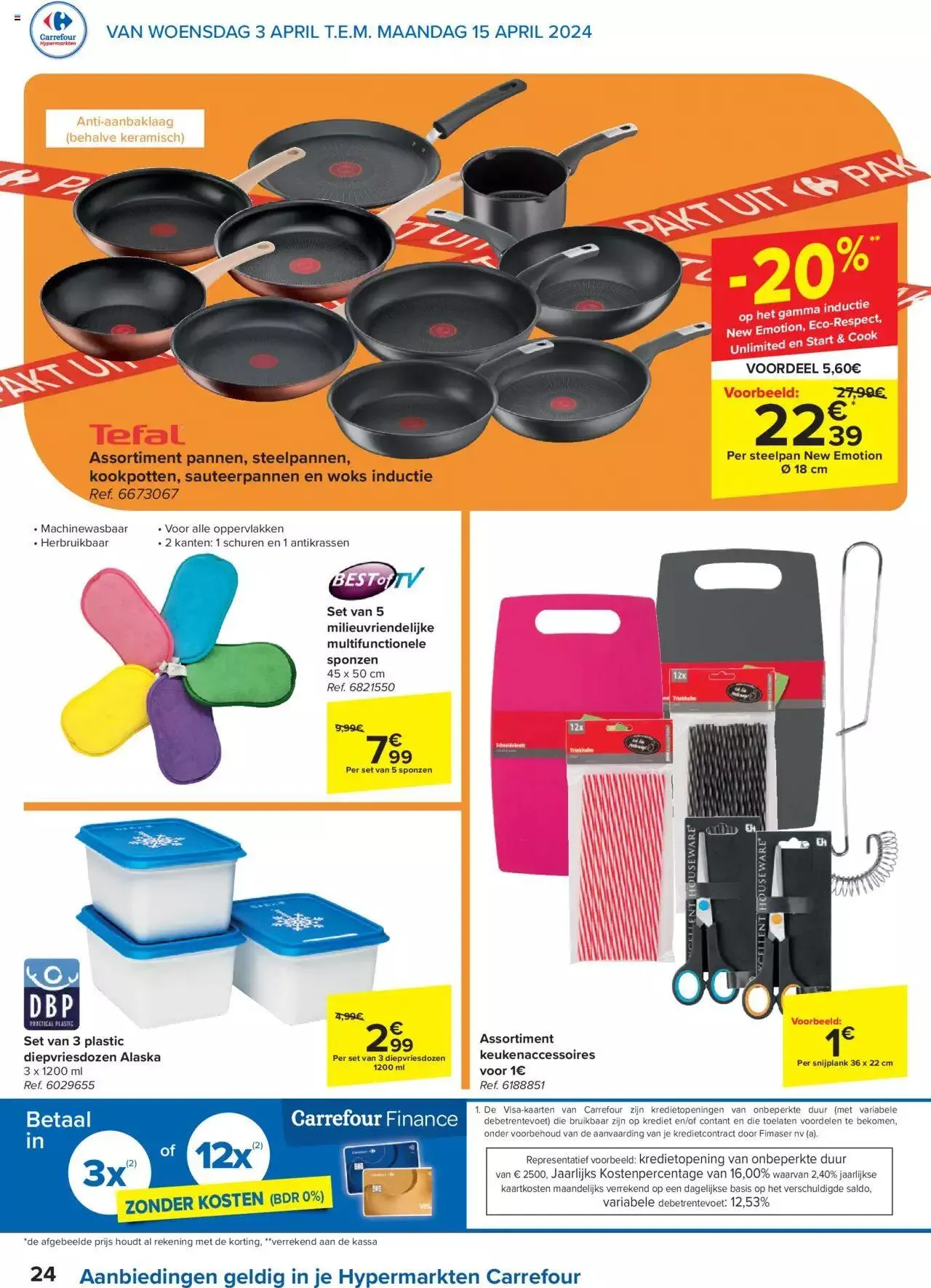 Carrefour folder week 14/15 van 15 april tot 31 december 2024 - folder pagina 24