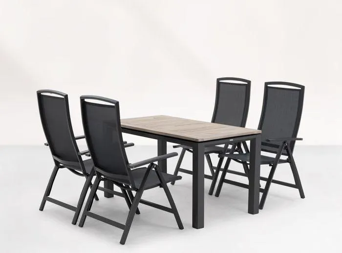 Anabel tuinstoel met Concept tuintafel