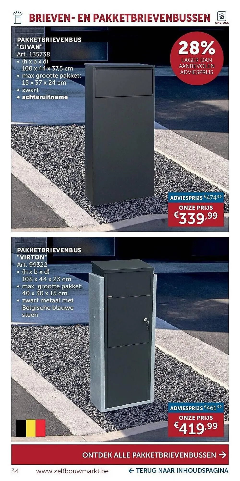 Zelfbouwmarkt folder van 24 februari tot 23 maart 2026 - folder pagina 34