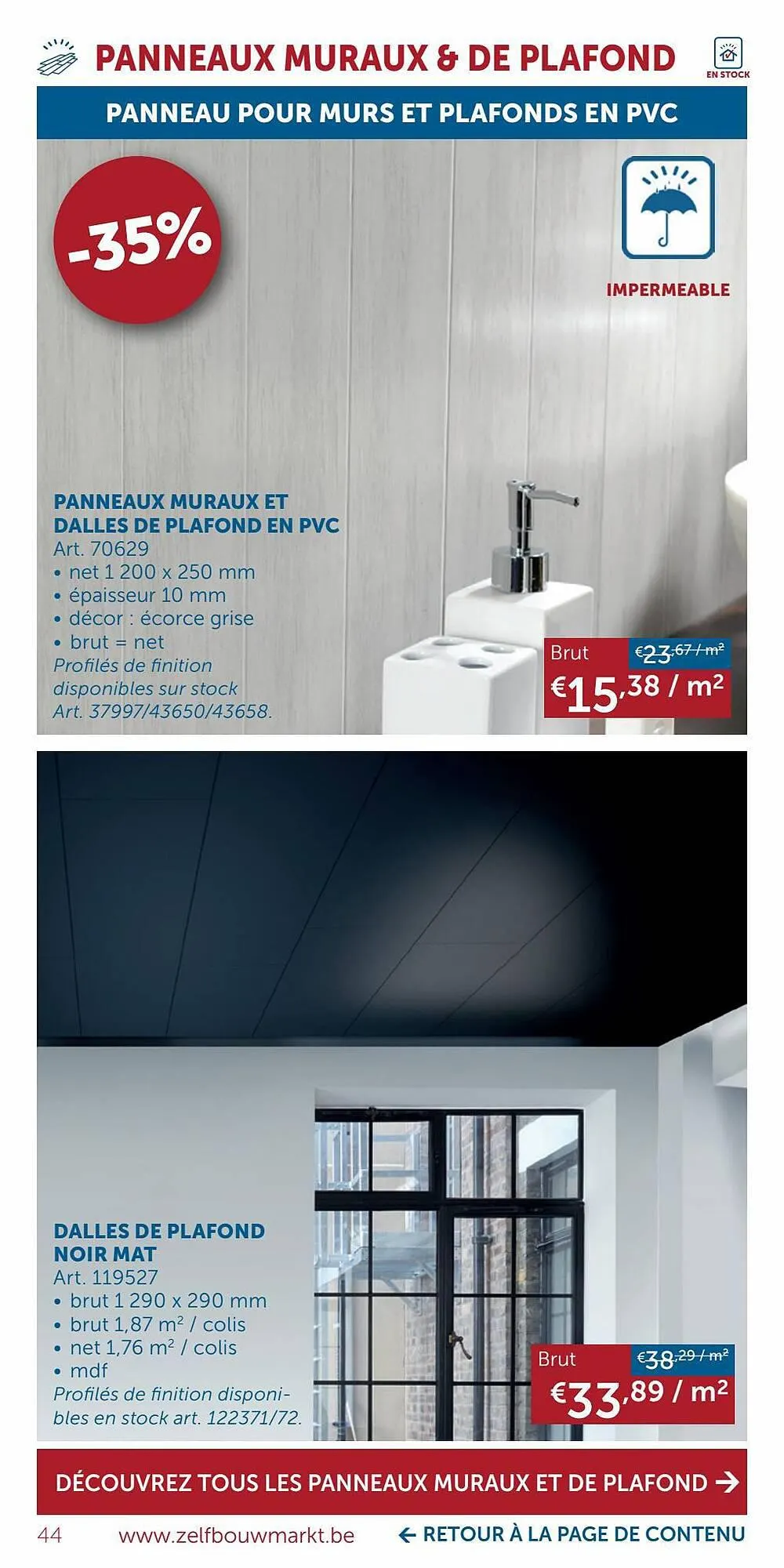 Zelfbouwmarkt folder van 19 september tot 16 oktober 2023 - folder pagina 44
