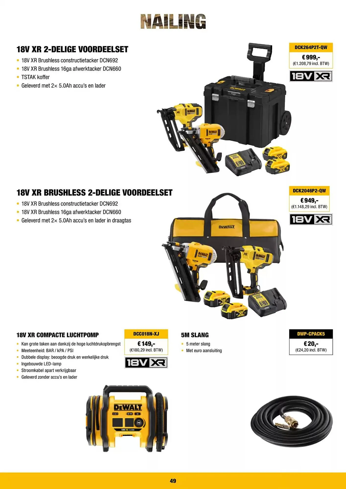 DeWALT folder van 3 februari tot 31 augustus 2025 - folder pagina 49