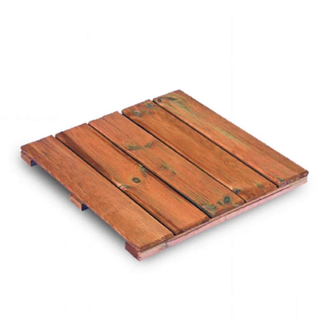 RELIEFTEGEL KARO GRENEN GEIMPREGNEERD 50x50CM