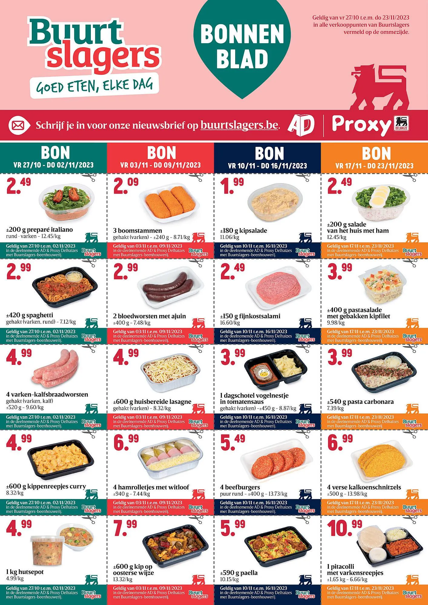 Bon Ap Folder van 19 oktober tot 25 oktober 2023 - folder pagina 1