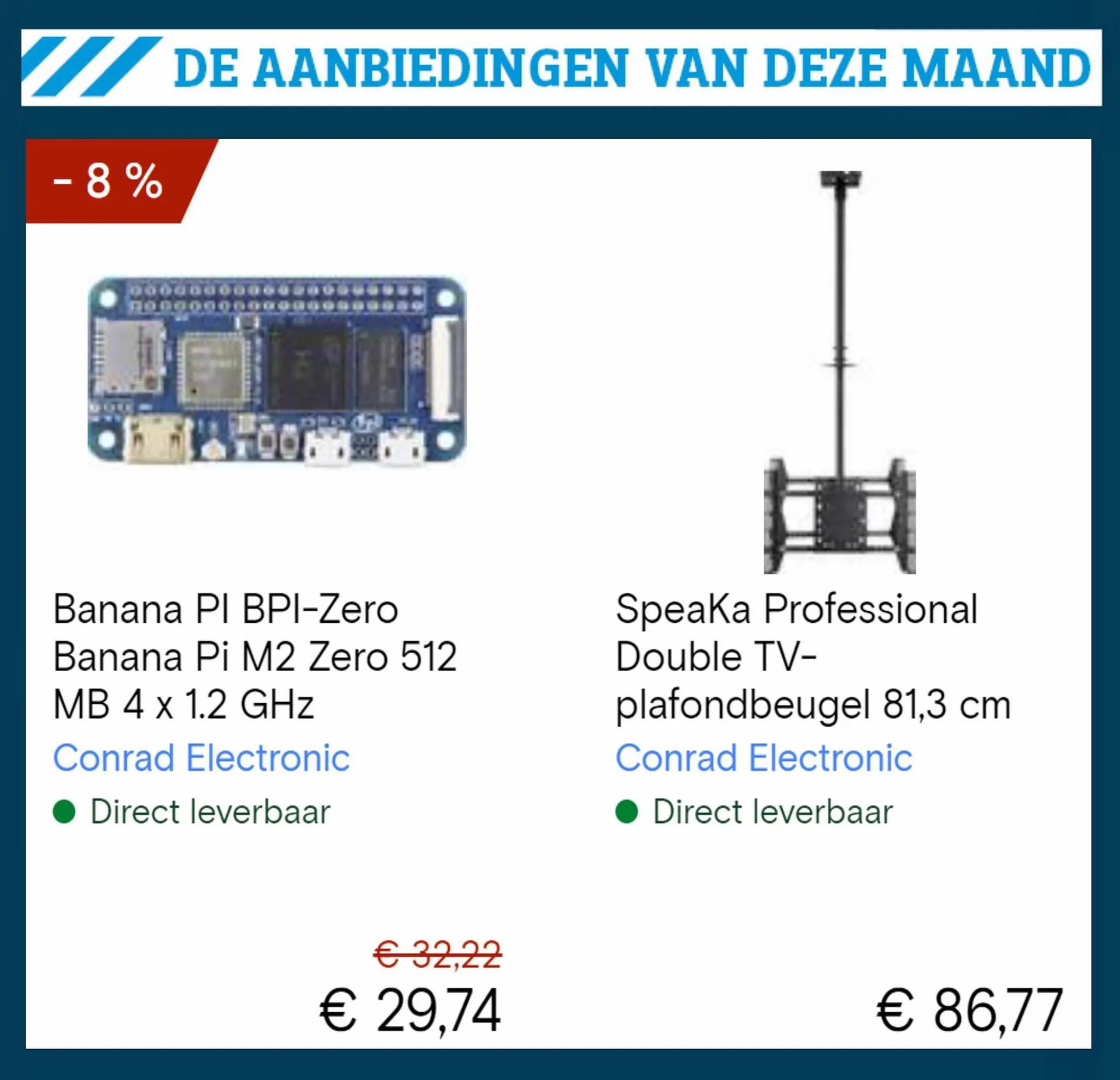 Conrad folder van 1 augustus tot 13 augustus 2023 - folder pagina 7
