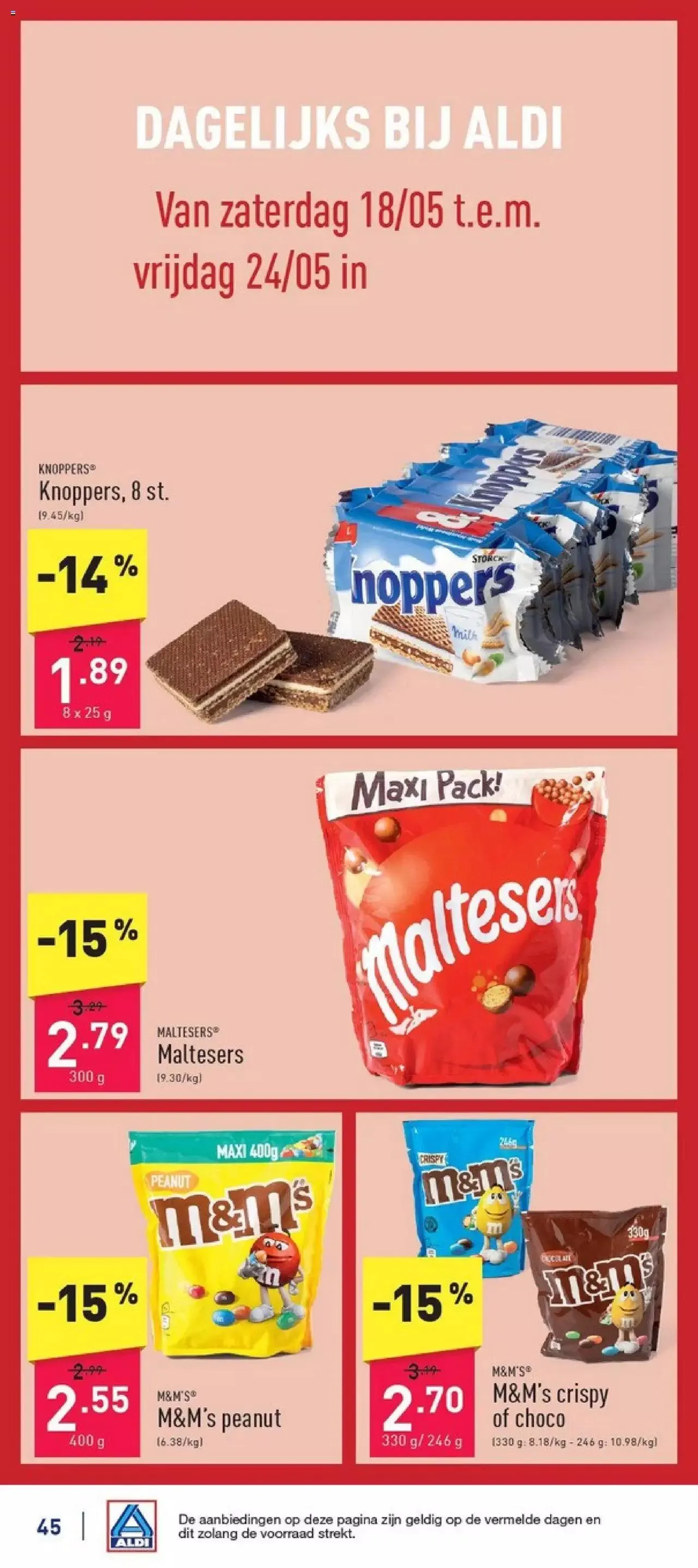 Aldi folder week 20 van 18 mei tot 31 december 2024 - folder pagina 45