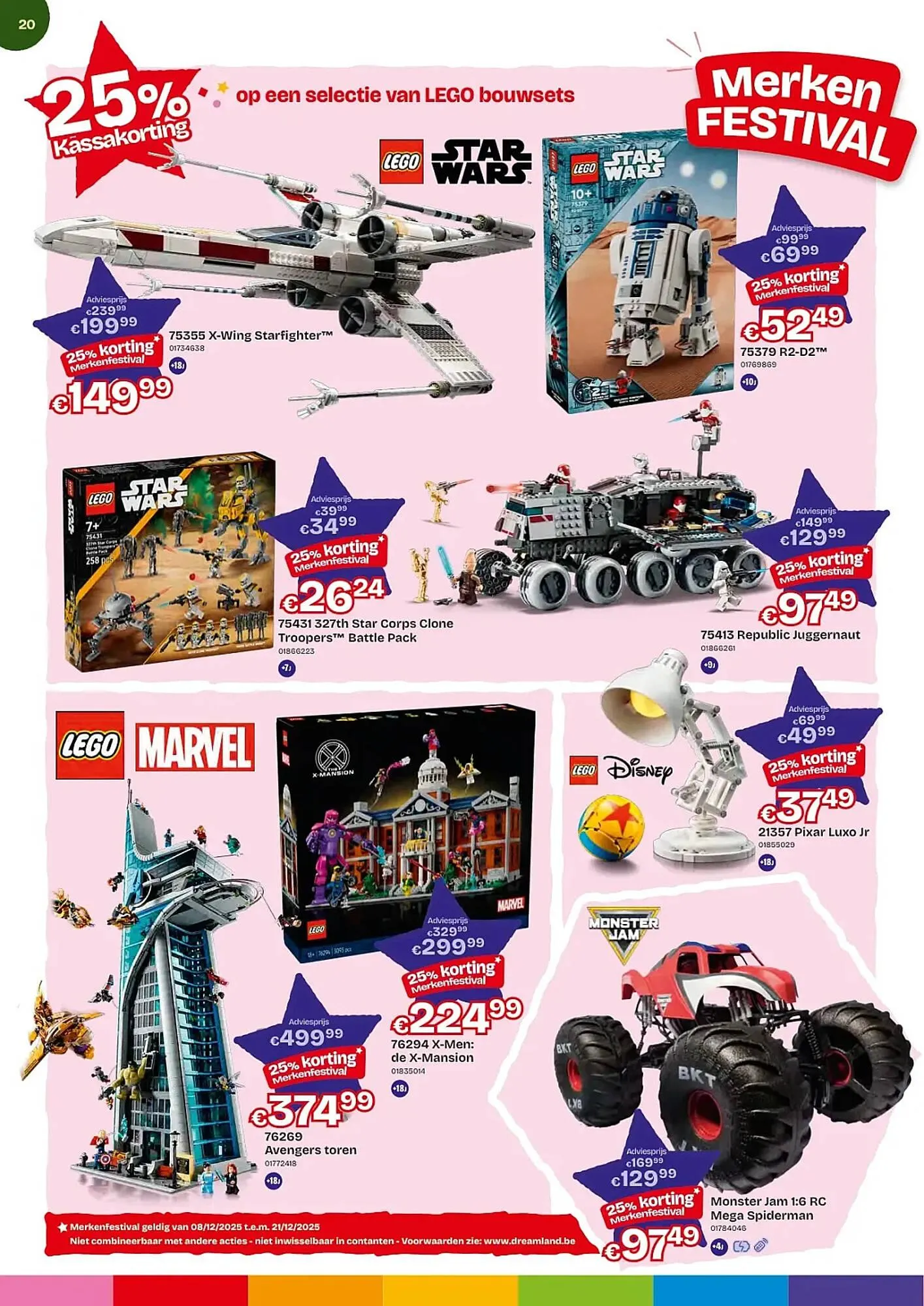 Dreamland folder van 8 december tot 21 december 2025 - folder pagina 20