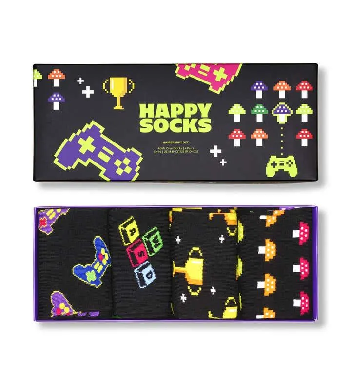4-Pack Gamer Socks Gift Set