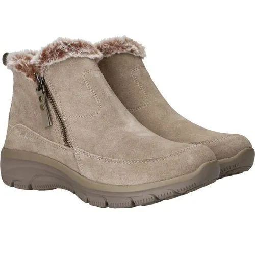 Skechers Slip-Ins Relaxed Fit Boots Beige Dames