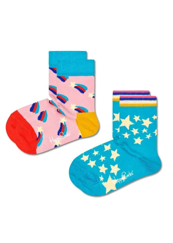 2-Pack Kids Shooting Star Sock