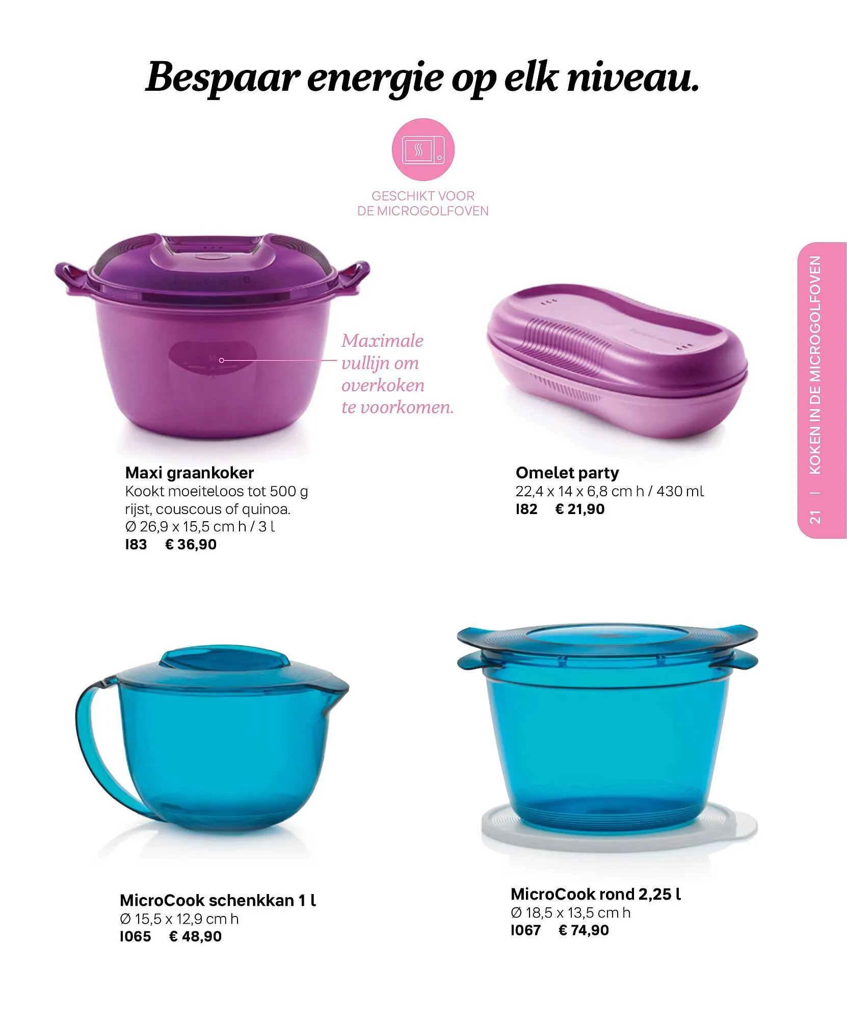 Tupperware Folder van 26 juli tot 26 juli 2023 - folder pagina 21