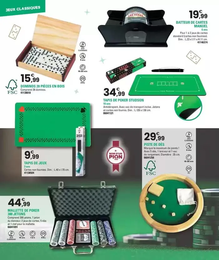 Jouez À L'infin van 29 oktober tot 5 december 2024 - folder pagina 322