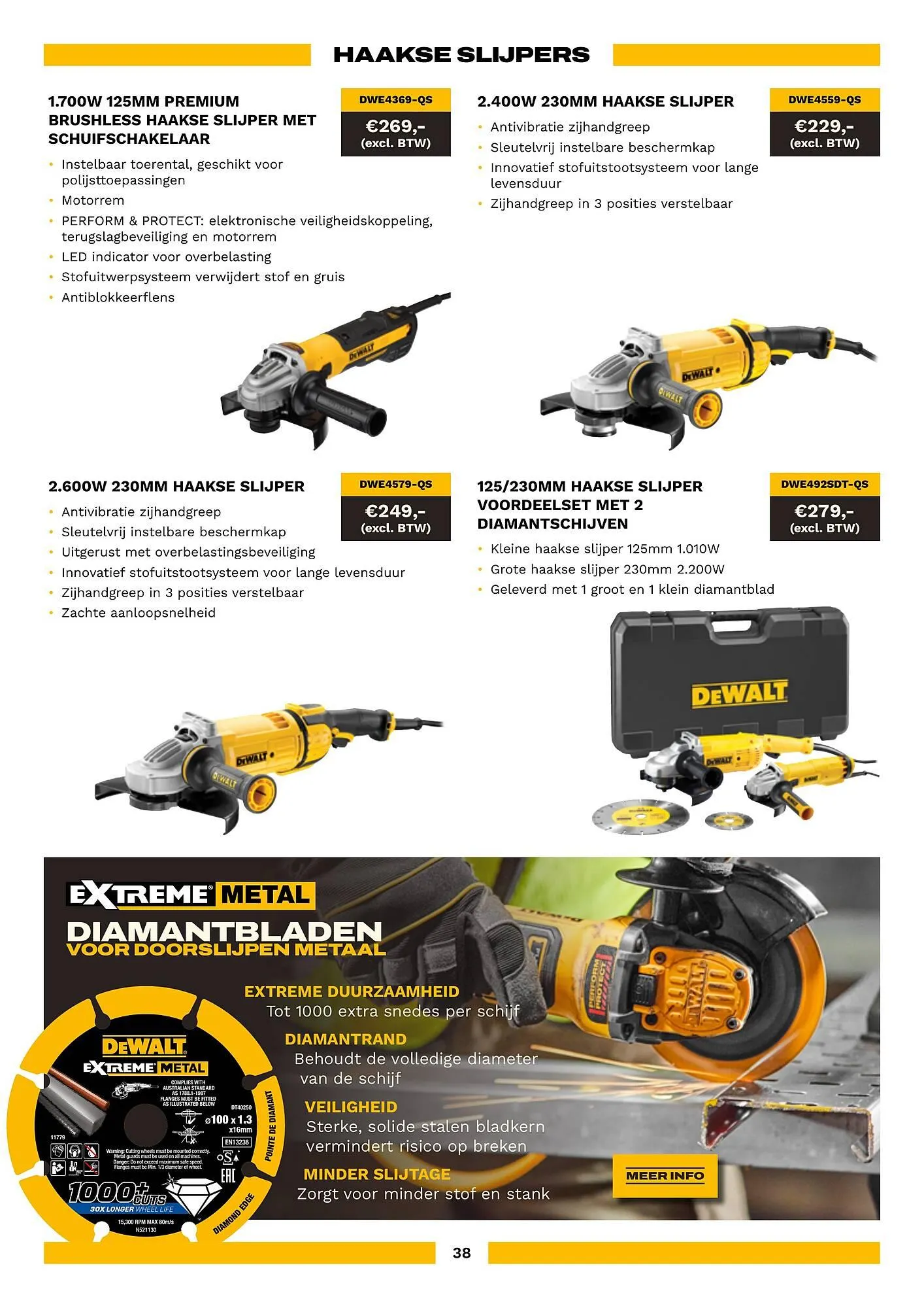 DeWALT folder van 1 februari tot 31 mei 2026 - folder pagina 38