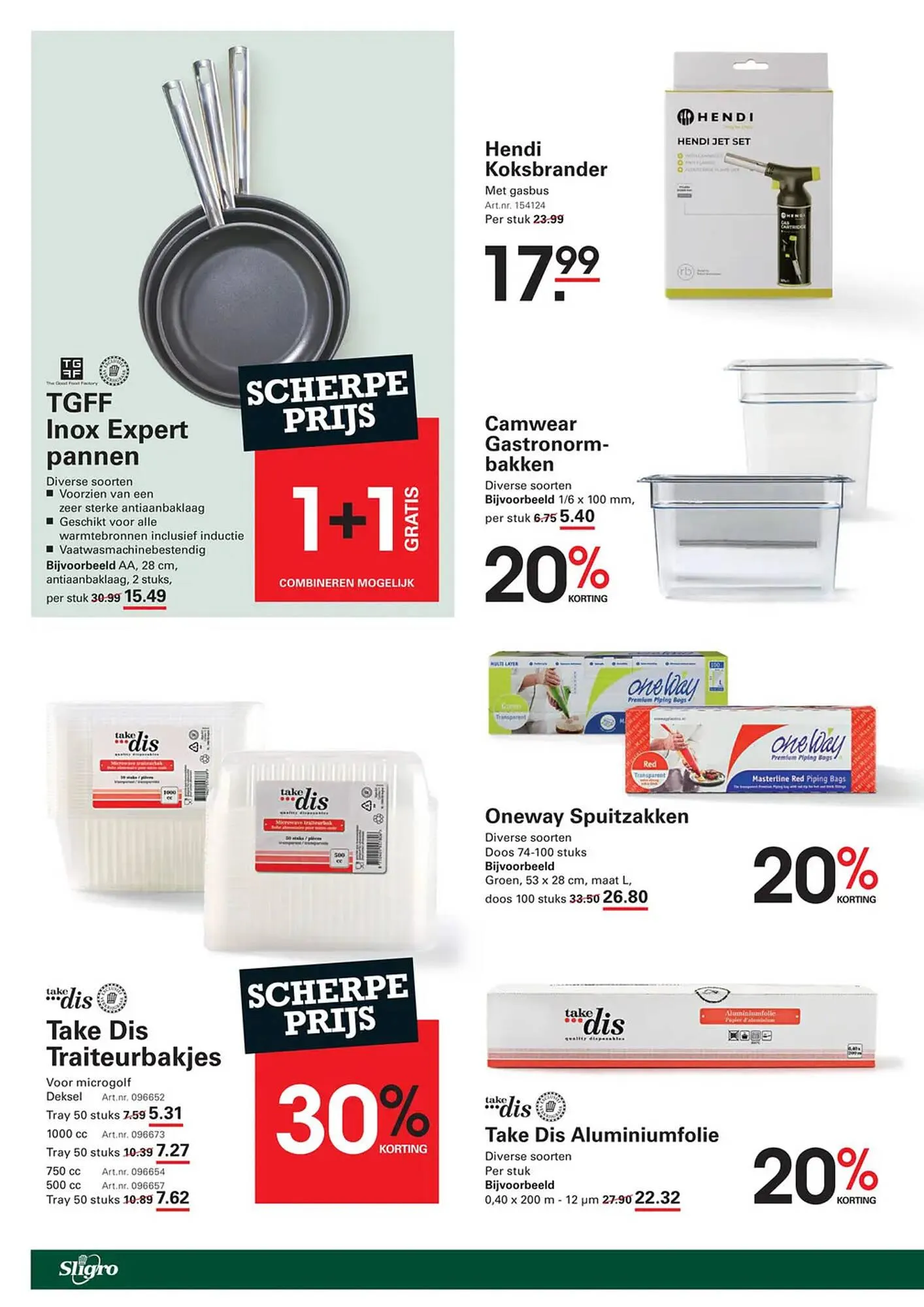 Sligro folder van 30 april tot 18 mei 2026 - folder pagina 20