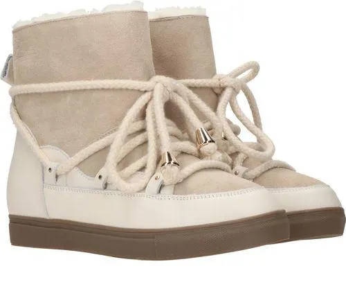 PS Poelman Boots Beige Dames