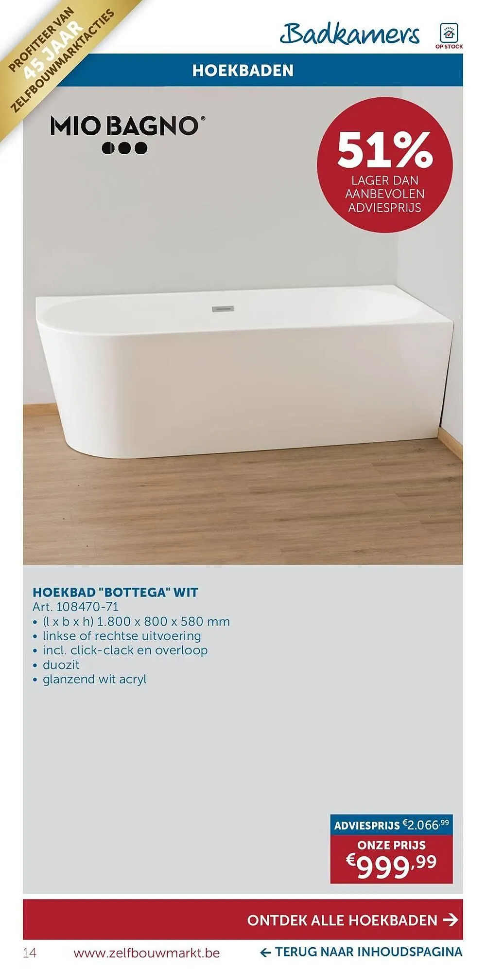 Zelfbouwmarkt folder van 14 oktober tot 10 november 2025 - folder pagina 14