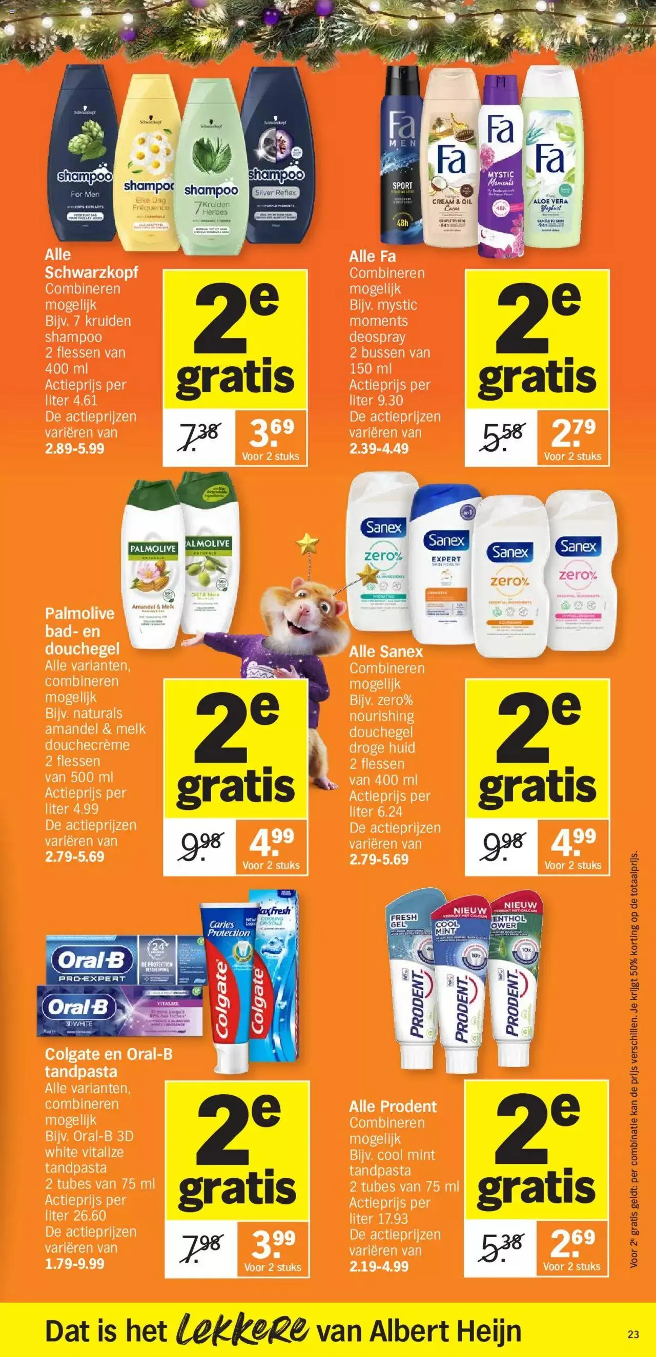 Albert Heijn folder week / de la semaine 50 van 17 december tot 31 december 2023 - folder pagina 23