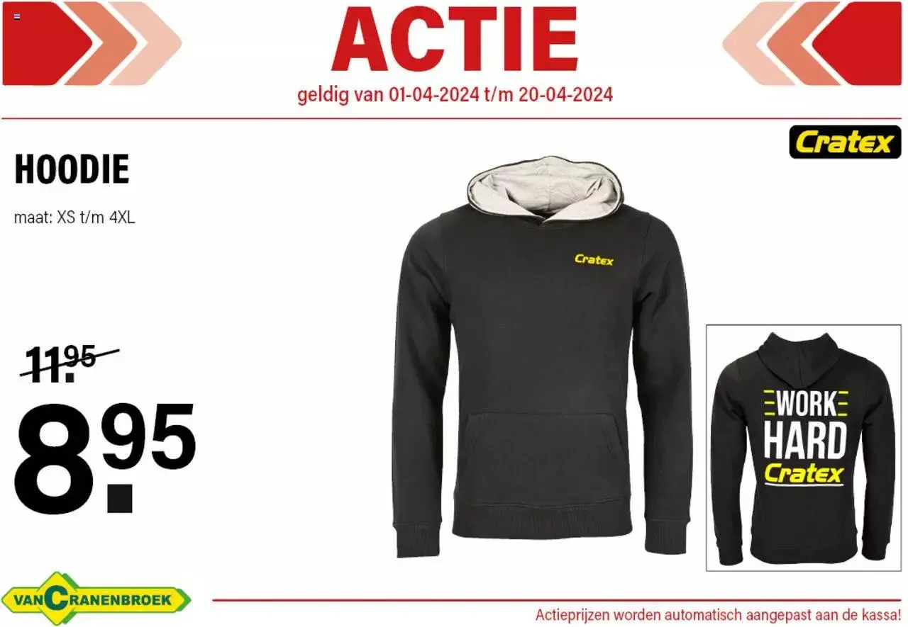 Van Cranenbroek folder / publicité van 20 april tot 7 april 2024 - folder pagina 37