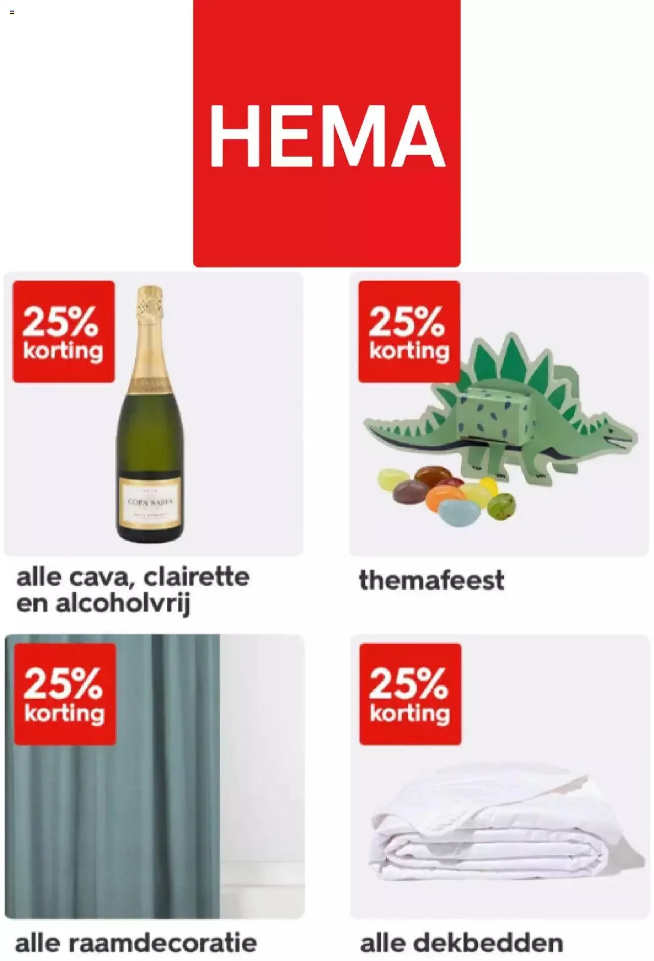 Hema folder / publicité van 28 maart tot 31 december 2023 - folder pagina 1