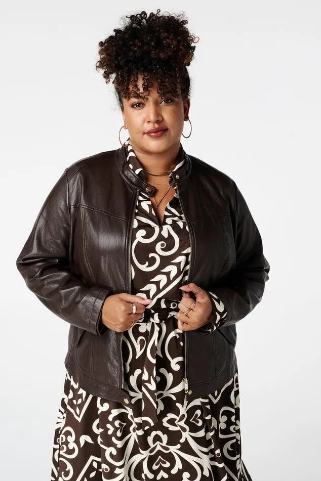 PU leren biker jasje