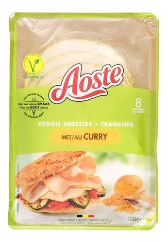 Tranches végétariennes Curry