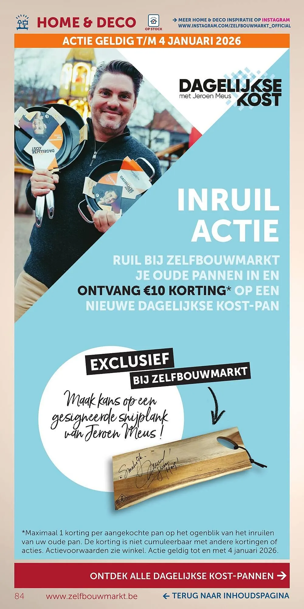 Zelfbouwmarkt folder van 15 december tot 19 januari 2026 - folder pagina 84