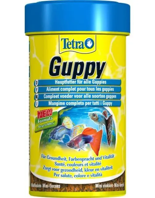 Tetra Guppy Visvoer Vlokken - Vissenvoer
