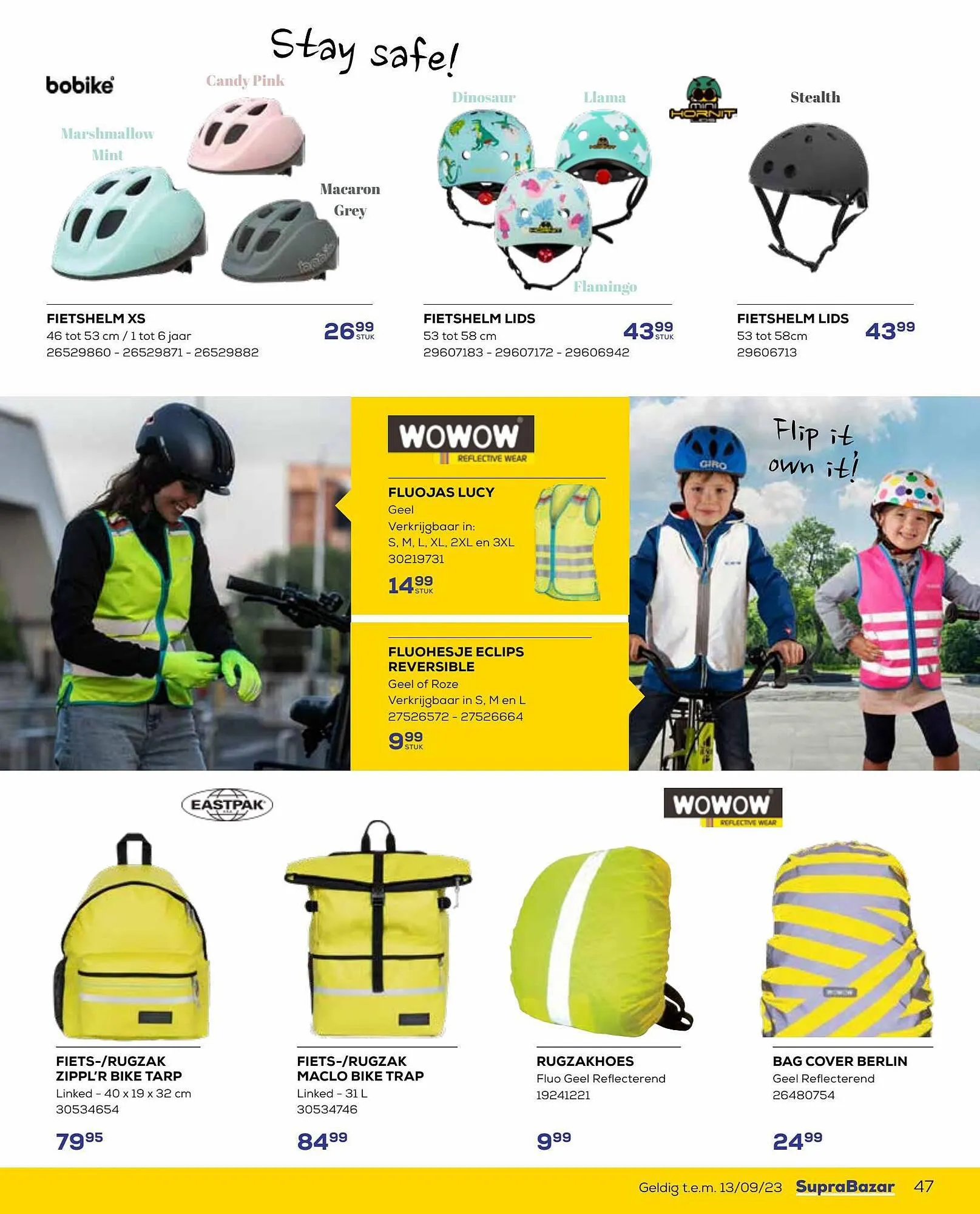 Supra Bazar folder van 3 augustus tot 13 september 2023 - folder pagina 47